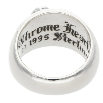 Chrome Hearts HEART IN BAND PAVE Diamond Ring Size ONE SIZE