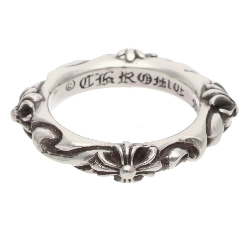 Chrome Hearts SBT BAND Sterling Silver Ring Size ONE SIZE