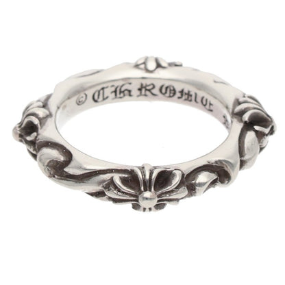 Chrome Hearts SBT BAND Sterling Silver Ring Size ONE SIZE