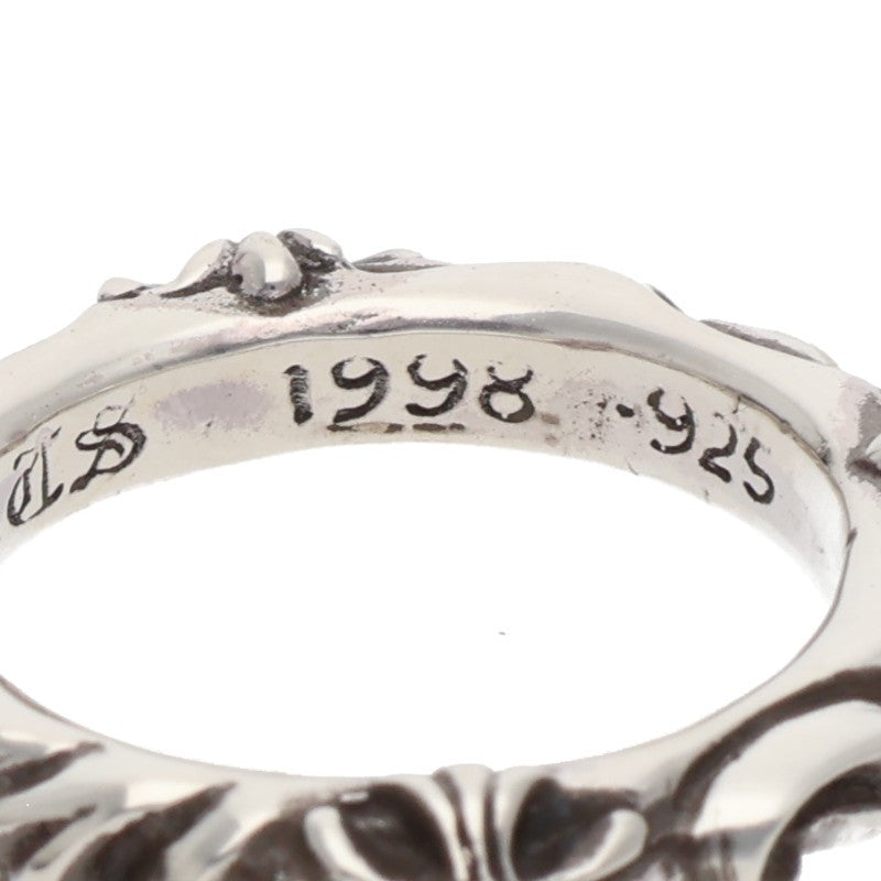 Chrome Hearts SBT BAND Sterling Silver Ring Size ONE SIZE