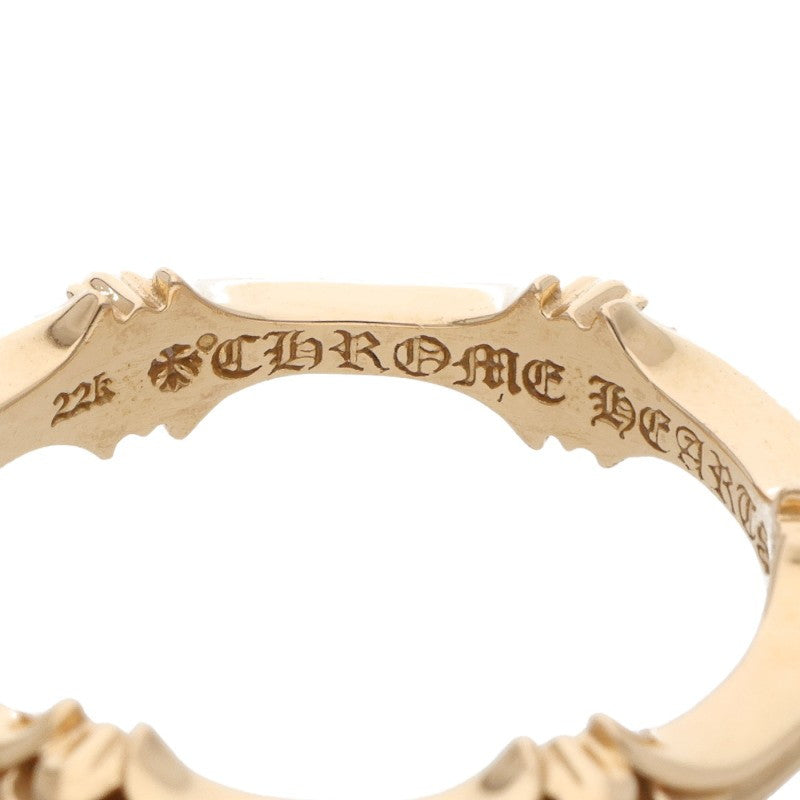 Chrome Hearts 22K Plus & Bone Gold Ring Size ONE SIZE