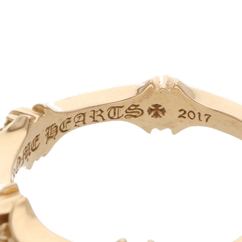 Chrome Hearts 22K Plus & Bone Gold Ring Size ONE SIZE