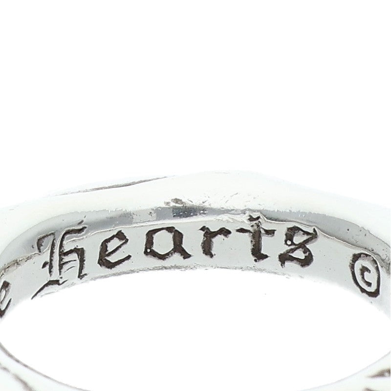 Chrome Hearts SCRL BAND Ring Silver Size JP 11 (Silver 8.14g)