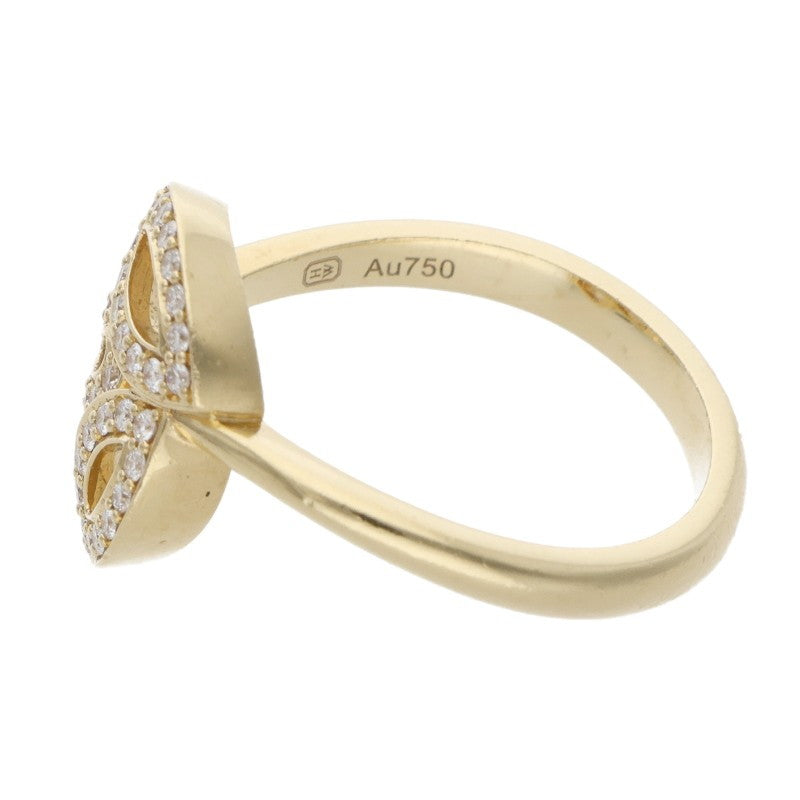 HARRY WINSTON Lily Cluster Mini K18YG Diamond Size ONE SIZE