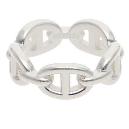 HERMES Chaine d'Ancre Enchainee PM Silver Ring Size ONE SIZE