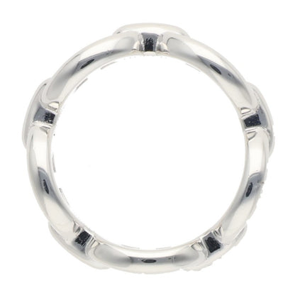 HERMES Chaine d'Ancre Enchainee PM Silver Ring Size ONE SIZE