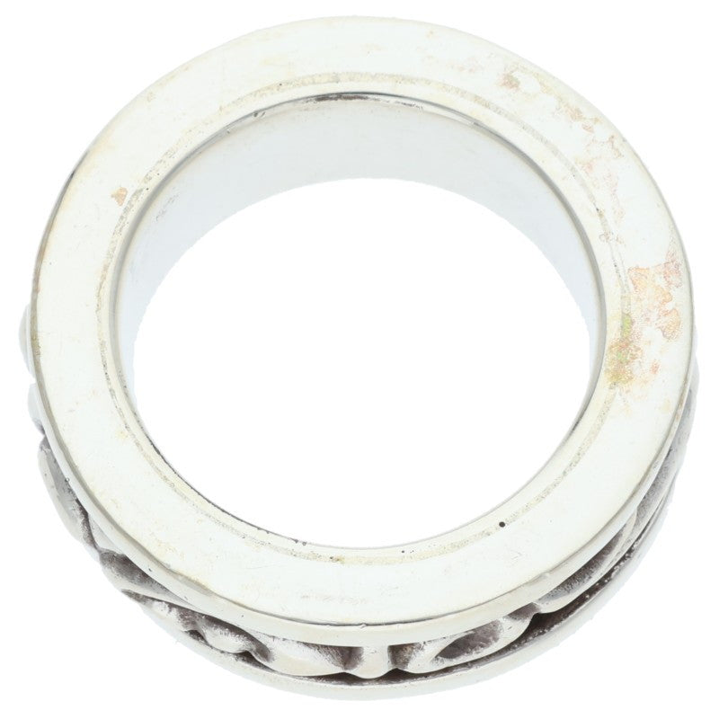 Chrome Hearts RING SPINNER SCROLL Sterling Size US 9