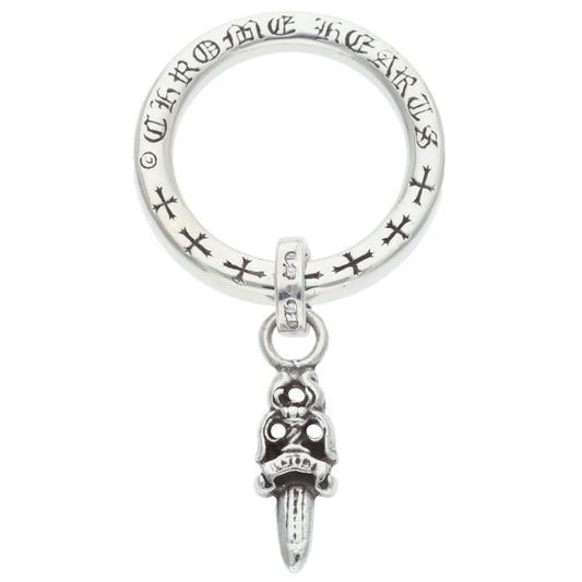 Chrome Hearts NTFL w/Dagger Motif Silver Ring Size ONE SIZE
