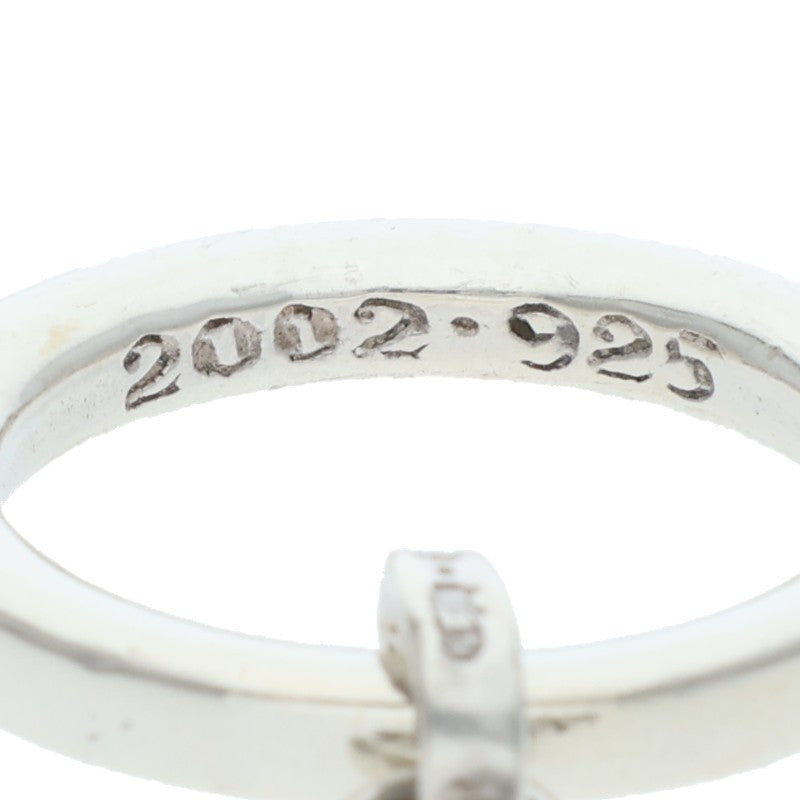 Chrome Hearts NTFL w/Dagger Motif Silver Ring Size US 4.5
