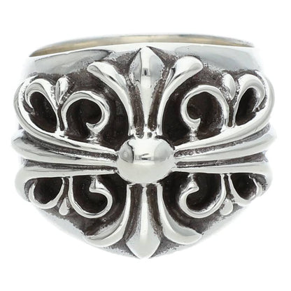 Chrome Hearts Keeper Sterling Silver Ring Size ONE SIZE