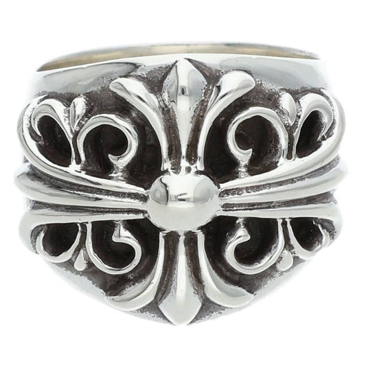 Chrome Hearts Keeper Sterling Silver Ring Size ONE SIZE