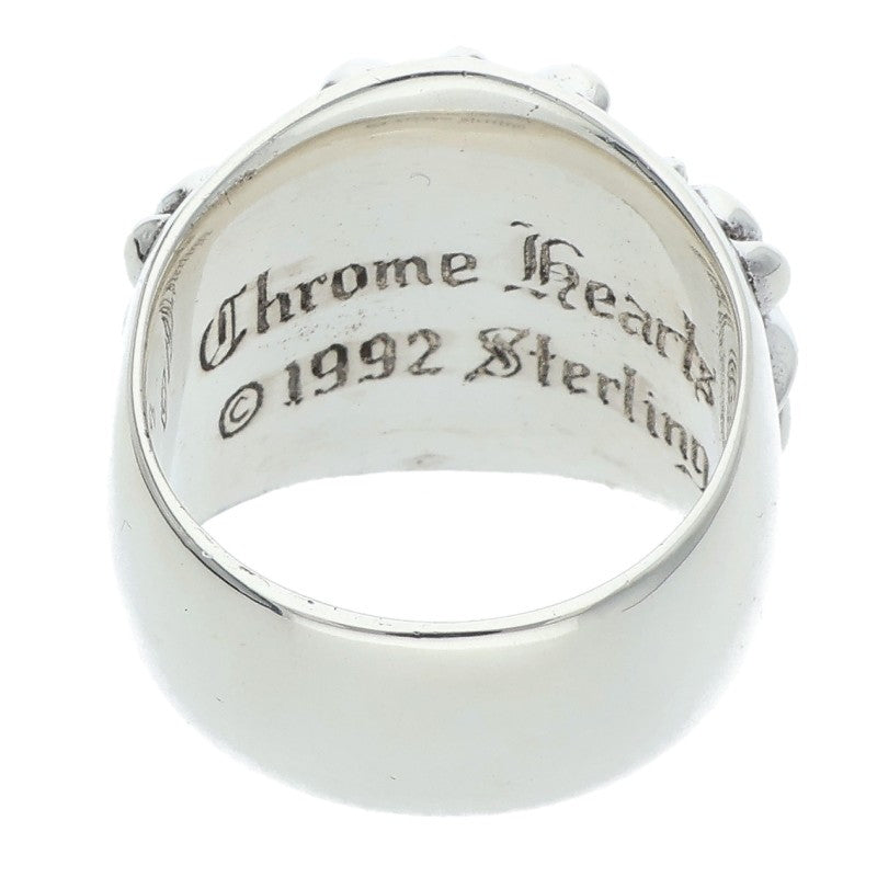 Chrome Hearts Keeper Sterling Silver Ring Size ONE SIZE