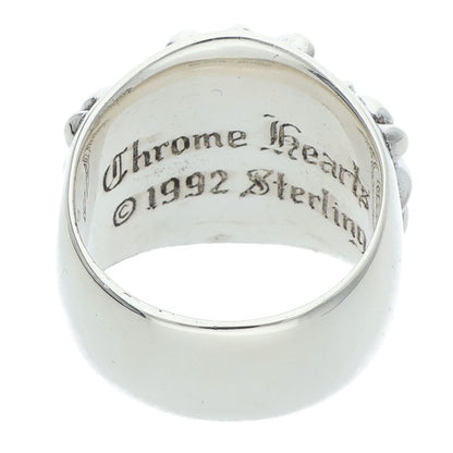 Chrome Hearts Keeper Sterling Silver Ring Size ONE SIZE
