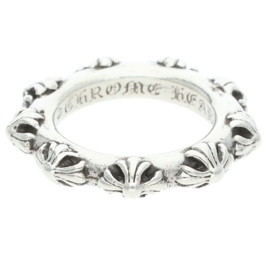 Chrome Hearts Cross Band Silver Ring Size ONE SIZE