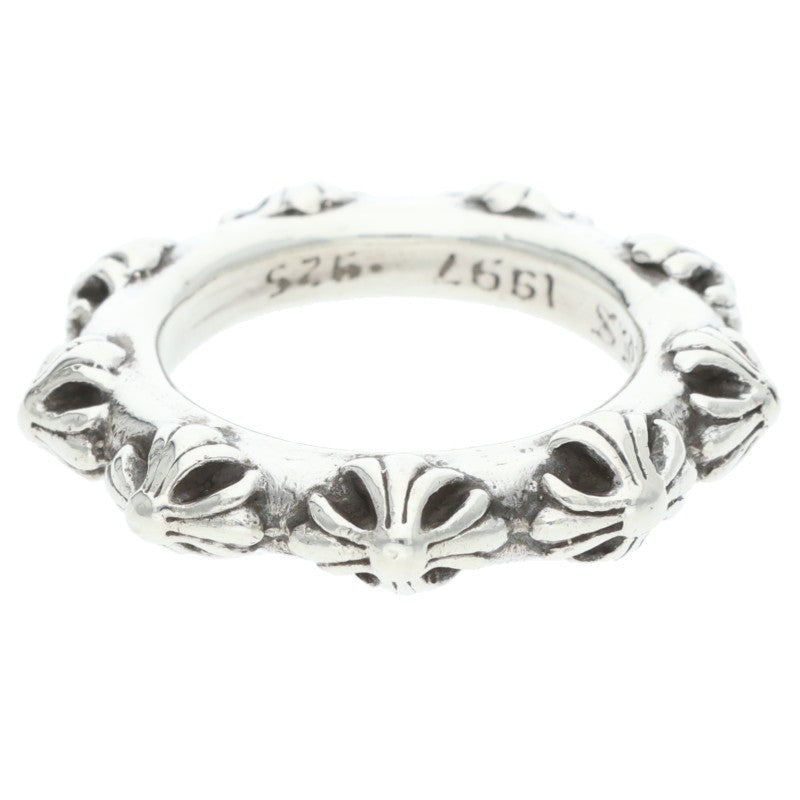 Chrome Hearts Cross Band Silver Ring Size ONE SIZE