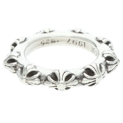 Chrome Hearts Cross Band Silver Ring Size ONE SIZE