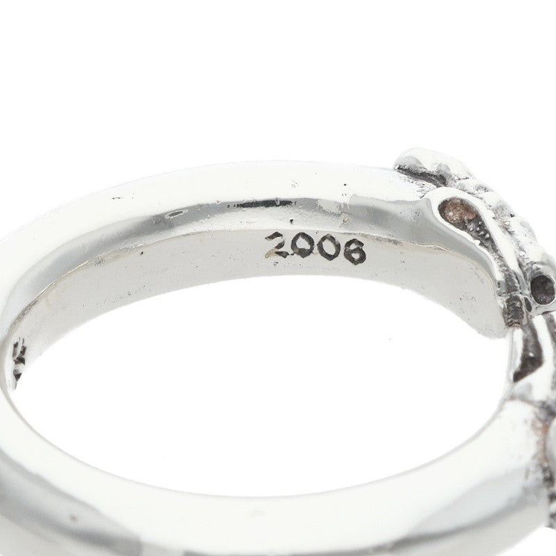 Chrome Hearts Double Dog Ring Silver Size ONE SIZE