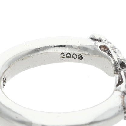 Chrome Hearts Double Dog Ring Silver Size ONE SIZE