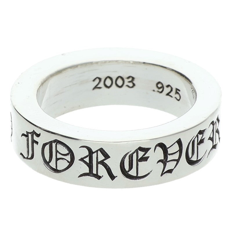 Chrome Hearts 6mm Spacer Forever Silver Ring Size ONE SIZE
