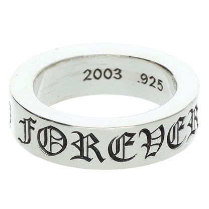 Chrome Hearts 6mm Spacer Forever Silver Ring Size ONE SIZE