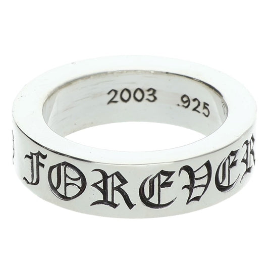 Chrome Hearts 6mm Spacer Forever Silver Ring Size ONE SIZE