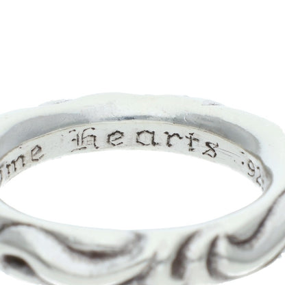 Chrome Hearts SCRL BAND Ring Silver Size 16.5 (Silver 8.75g)