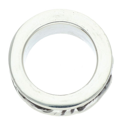 Chrome Hearts Spinner Scroll Silver Ring Size US 7