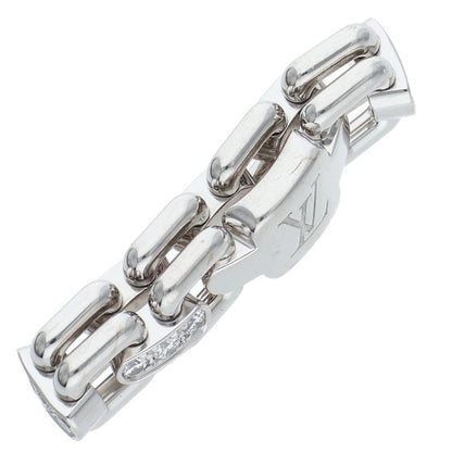LOUISVUITTON 18K WG Pave Diamond Chain Size ONE SIZE