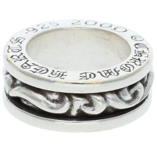 Chrome Hearts Spinner Scroll Silver Ring Size ONE SIZE