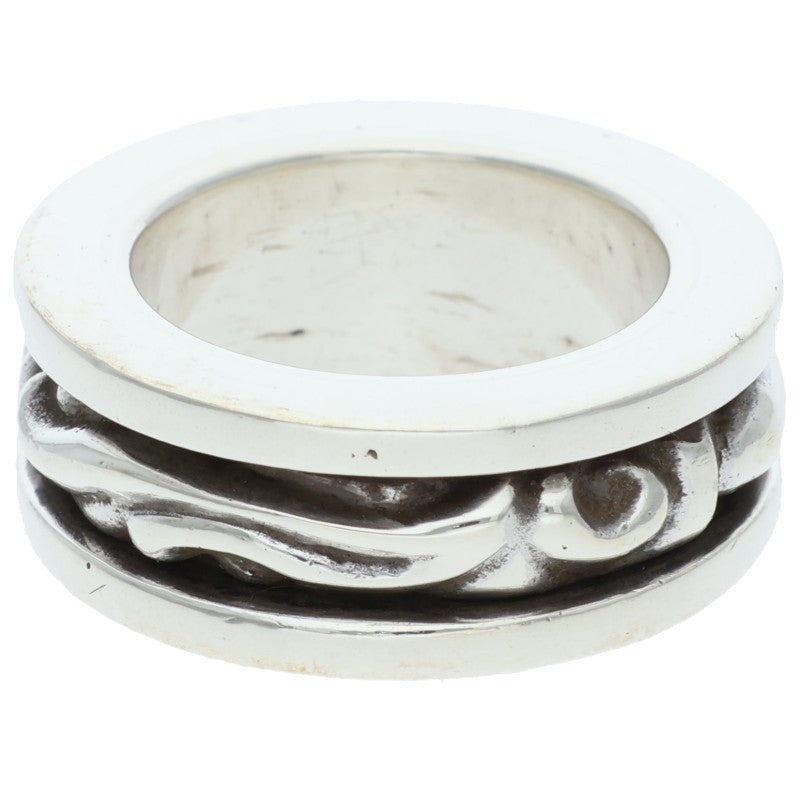 Chrome Hearts Spinner Scroll Silver Ring Size ONE SIZE