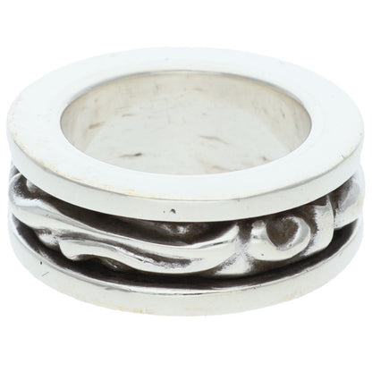 Chrome Hearts Spinner Scroll Silver Ring Size ONE SIZE