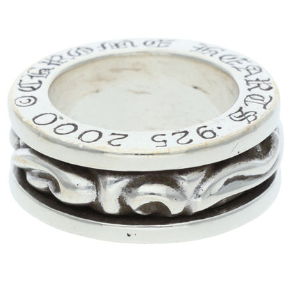 Chrome Hearts Spinner Scroll Silver Ring Size ONE SIZE
