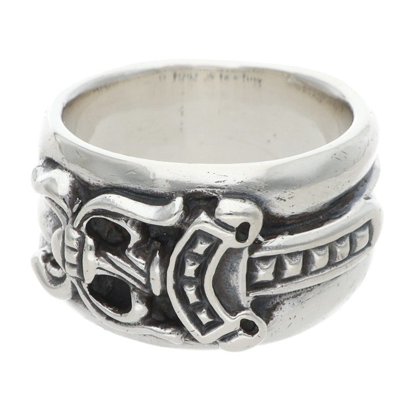 Chrome Hearts Old Dagger Sterling Silver Ring Size US 8