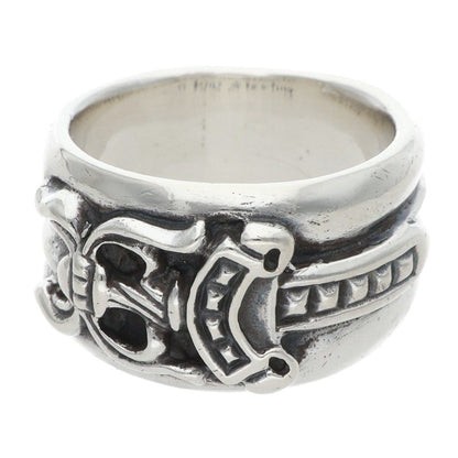 Chrome Hearts Old Dagger Sterling Silver Ring Size US 8