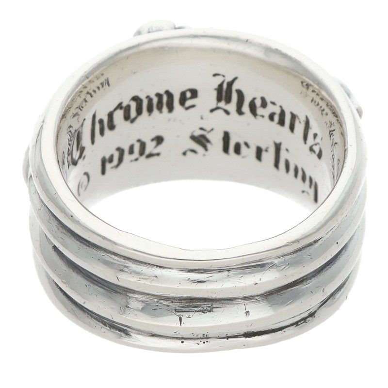Chrome Hearts Old Dagger Sterling Silver Ring Size US 8