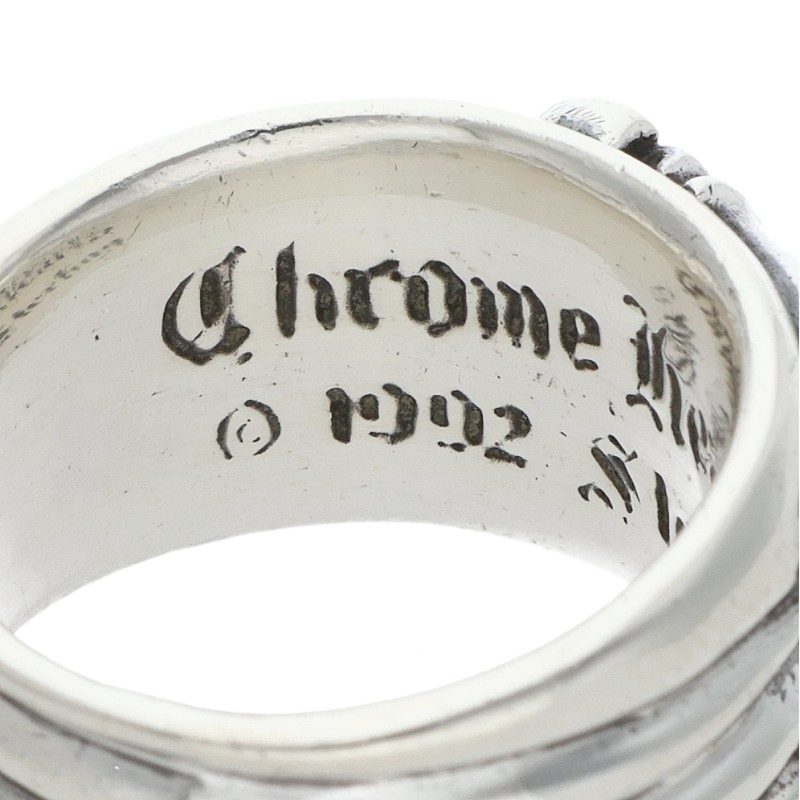 Chrome Hearts Old Dagger Sterling Silver Ring Size US 8