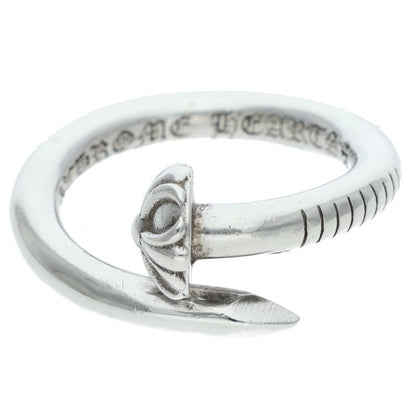 Chrome Hearts Nail Cross Ball Silver Ring Size ONE SIZE