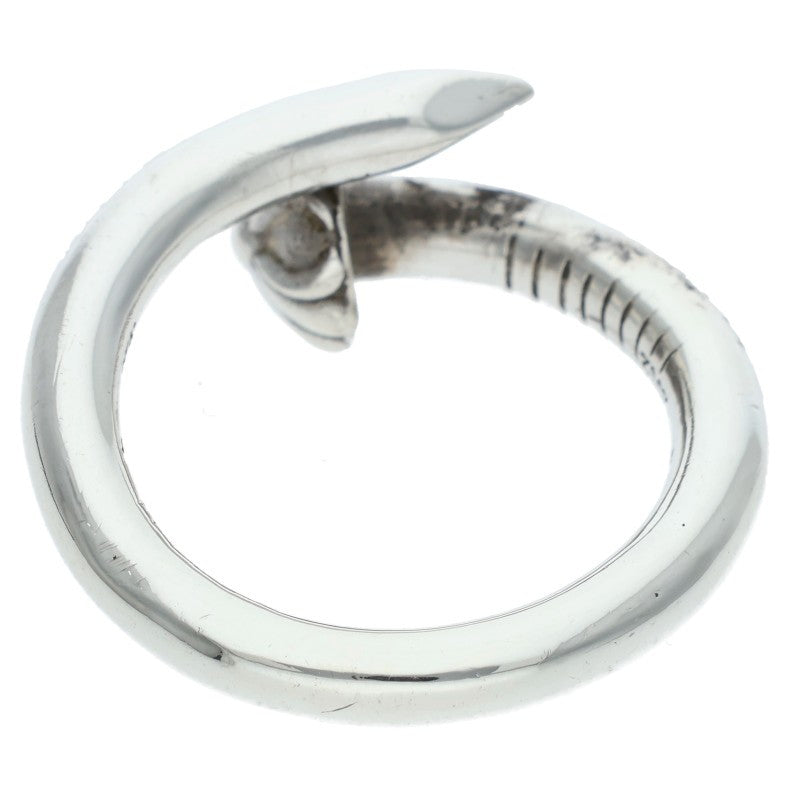 Chrome Hearts Nail Cross Ball Silver Ring Size ONE SIZE