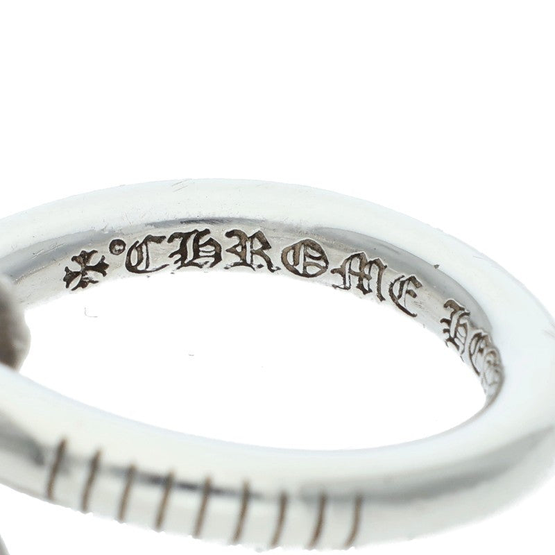 Chrome Hearts Nail Cross Ball Silver Ring Size ONE SIZE