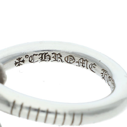 Chrome Hearts Nail Cross Ball Silver Ring Size ONE SIZE