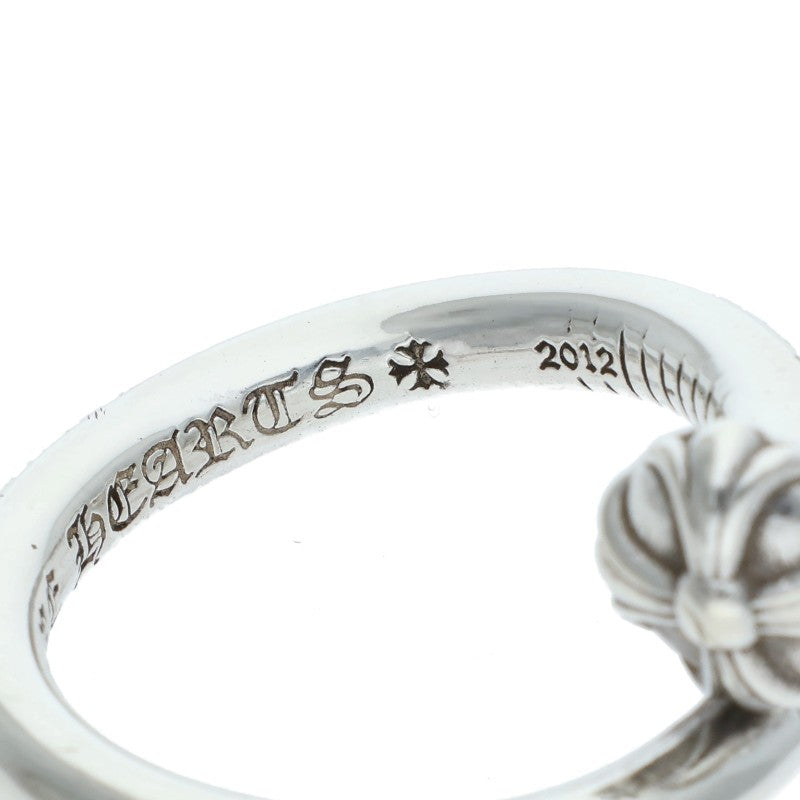 Chrome Hearts Nail Cross Ball Silver Ring Size ONE SIZE