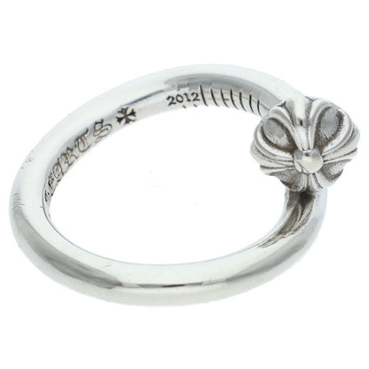 Chrome Hearts Nail Cross Ball Silver Ring Size ONE SIZE