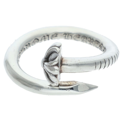 Chrome Hearts Nail Cross Ball Silver Ring Size ONE SIZE