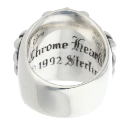 Chrome Hearts Keeper Sterling Silver Ring Size US 6