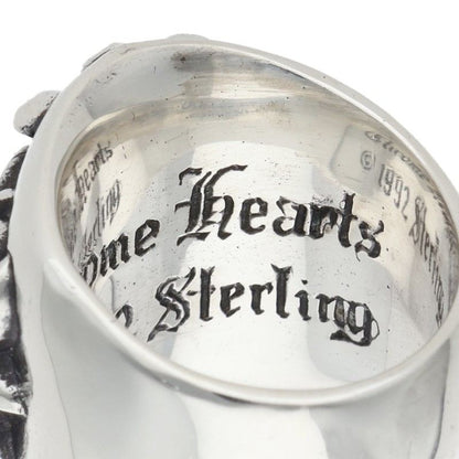 Chrome Hearts Keeper Sterling Silver Ring Size US 6