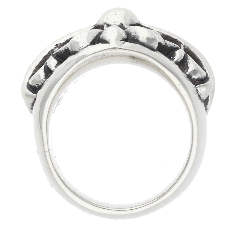 Chrome Hearts Keeper Sterling Silver Ring Size US 6