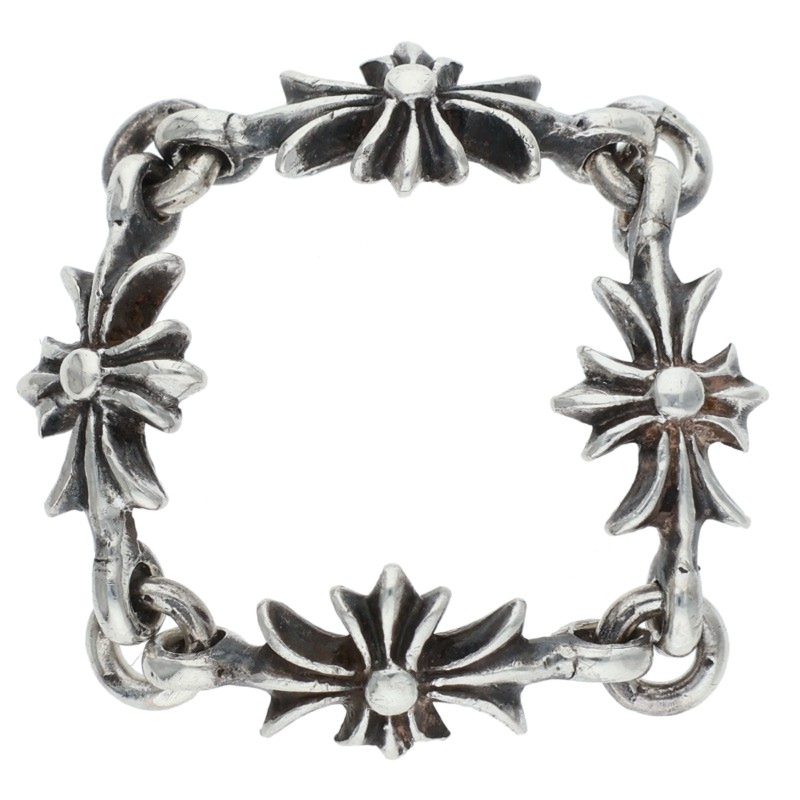 Chrome Hearts Tiny E CH Plus Silver Ring Size ONE SIZE