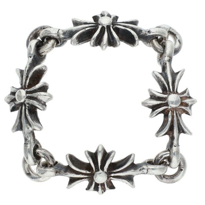 Chrome Hearts Tiny E CH Plus Silver Ring Size ONE SIZE