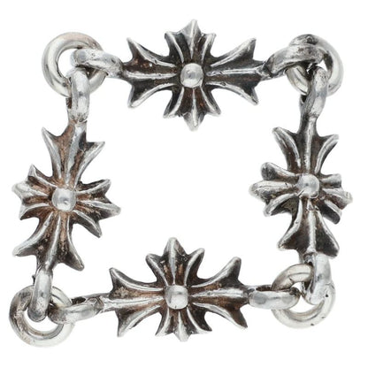Chrome Hearts Tiny E CH Plus Silver Ring Size ONE SIZE