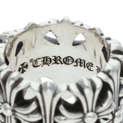 Chrome Hearts Cemetery Cross Silver Ring Size ONE SIZE